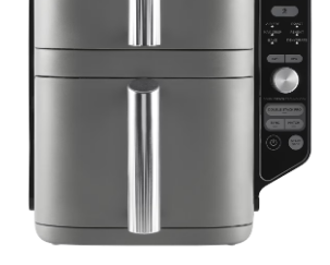 9.5L Twin-Drawer Air Fryer, One Appliance to Replace Your Oven, Cook 4 Foods at Once, 6 Functions, Feeds up to 8